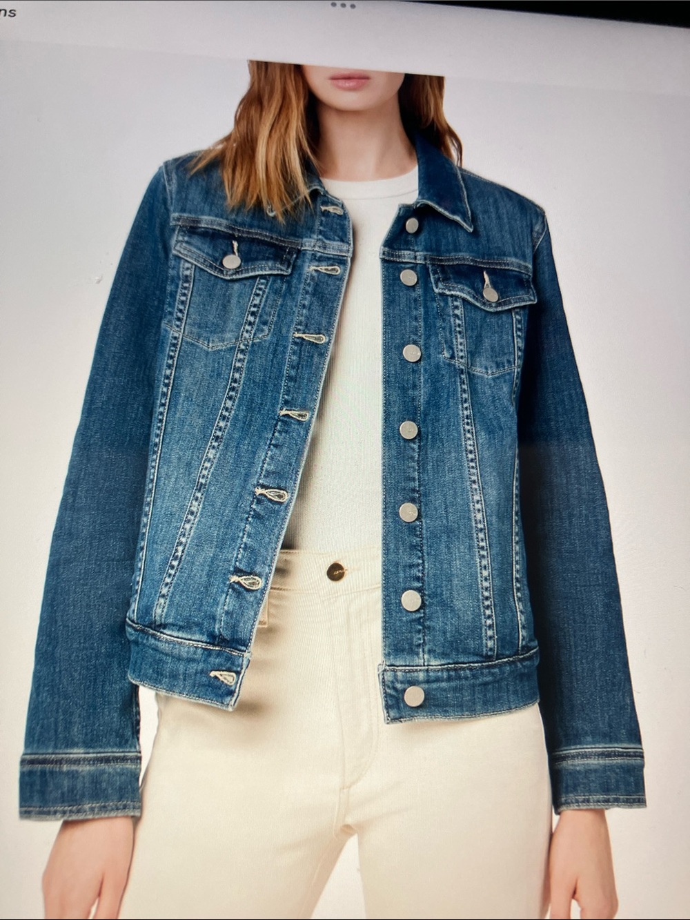 Sonoma Medium Blue Denim Jacket - Women's Jean Jacket